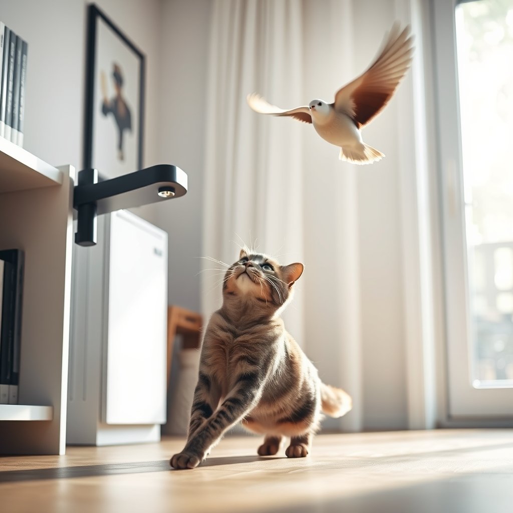 interactive cat product view