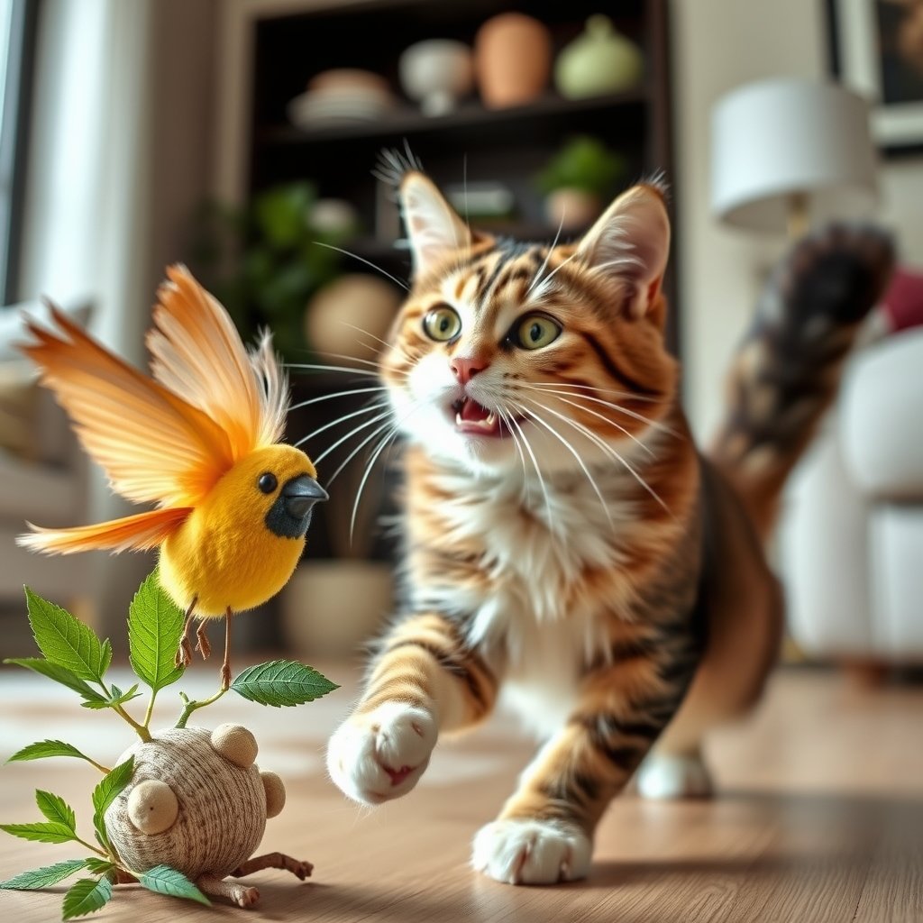 Cat Toy: 7 Ultimate Secrets For Amazing Indoor Play In 2026 2 cat toy in action