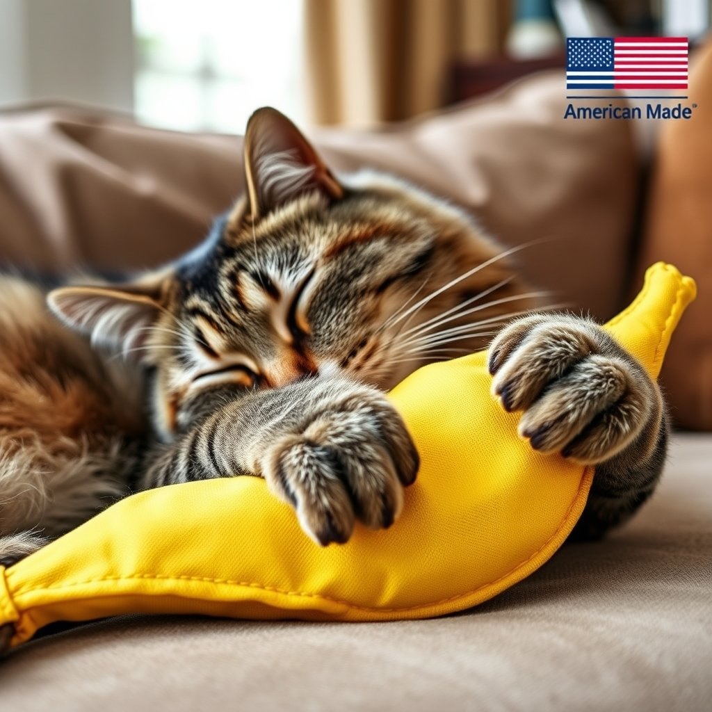 catnip toy in action