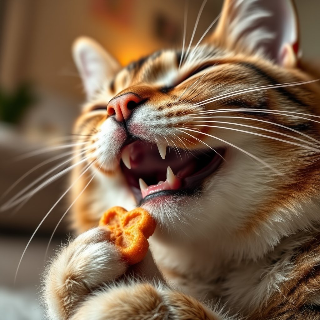 Dental treats in action