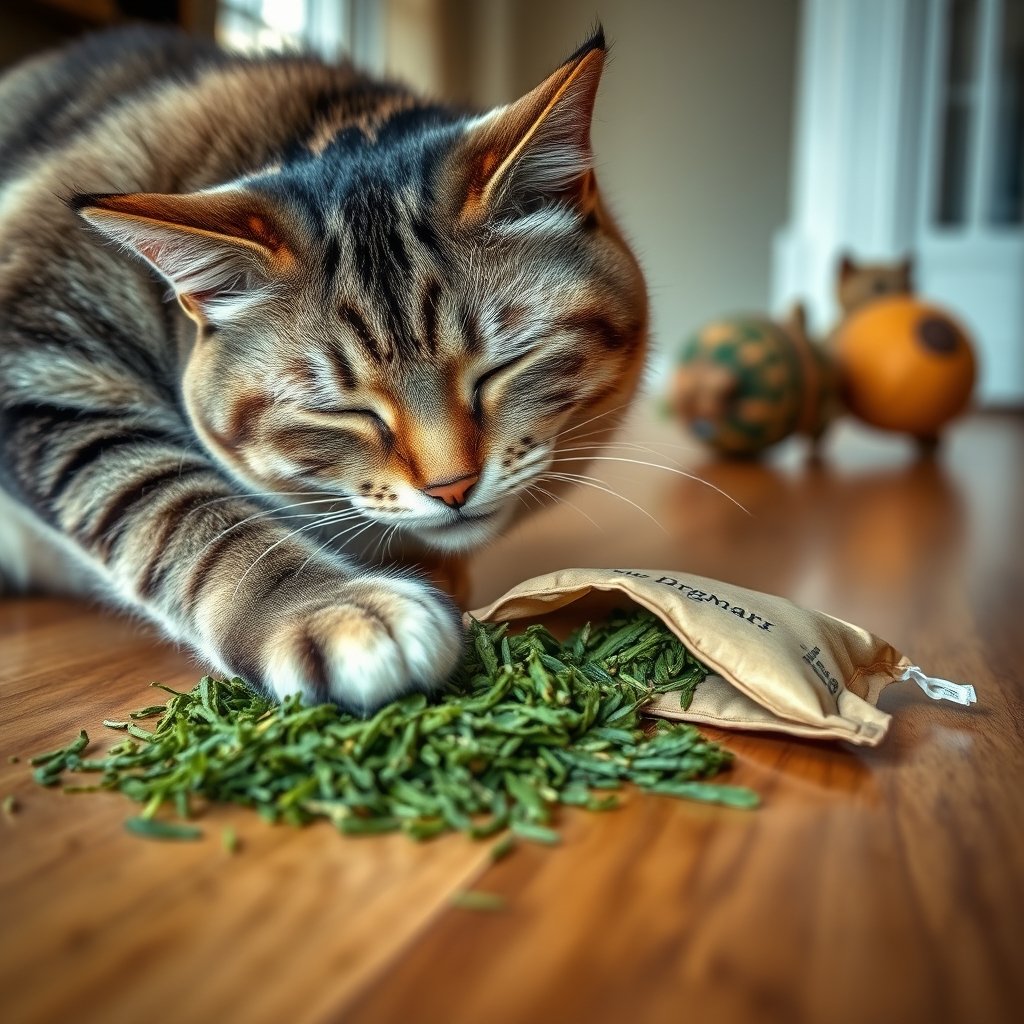 Organic Catnip: 7 Ultimate Secrets For Amazing Cats In 2026 2 organic catnip in action
