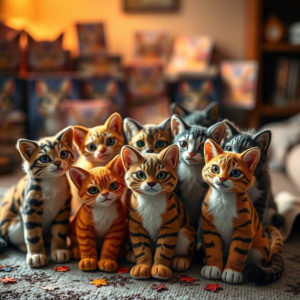warrior cats in action