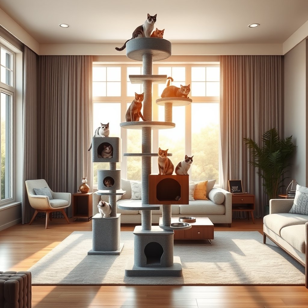 cat tower product view