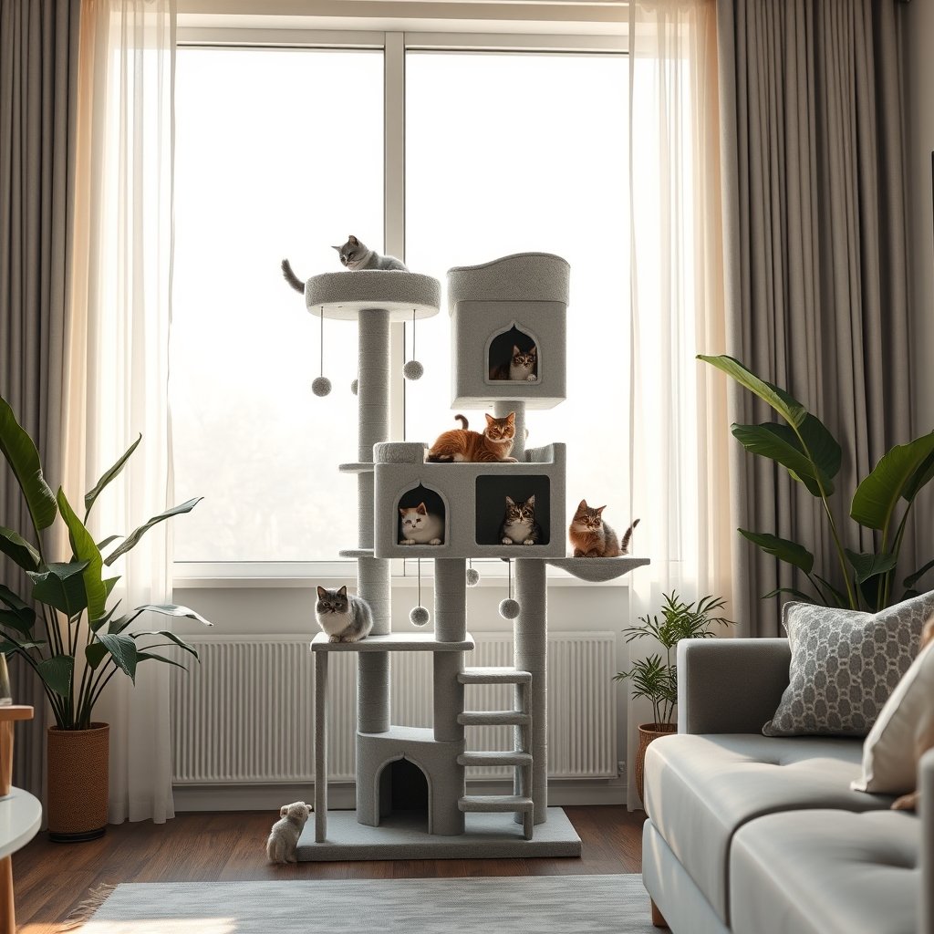 cat tree product view