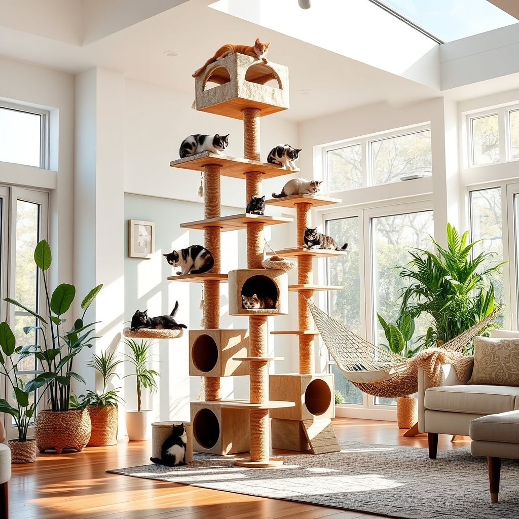 cat tree product view