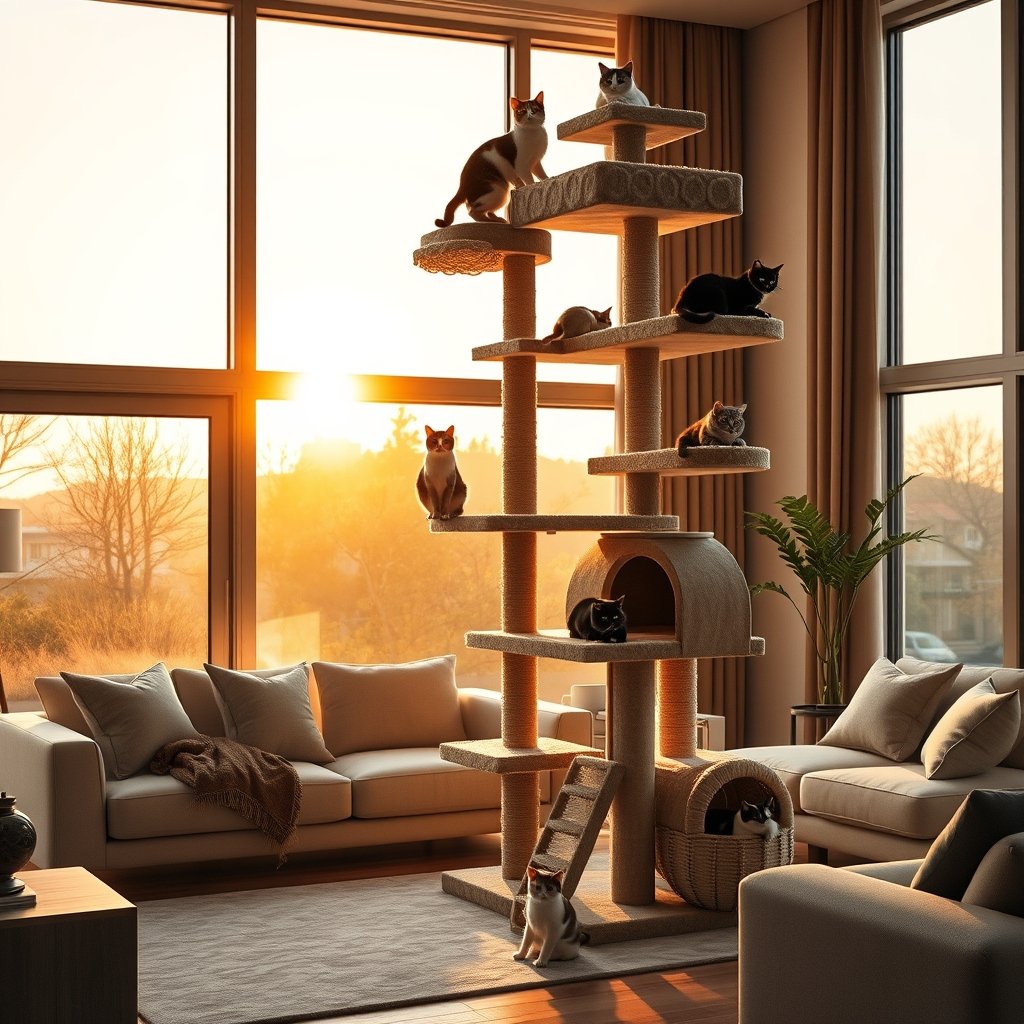 cat tree product view