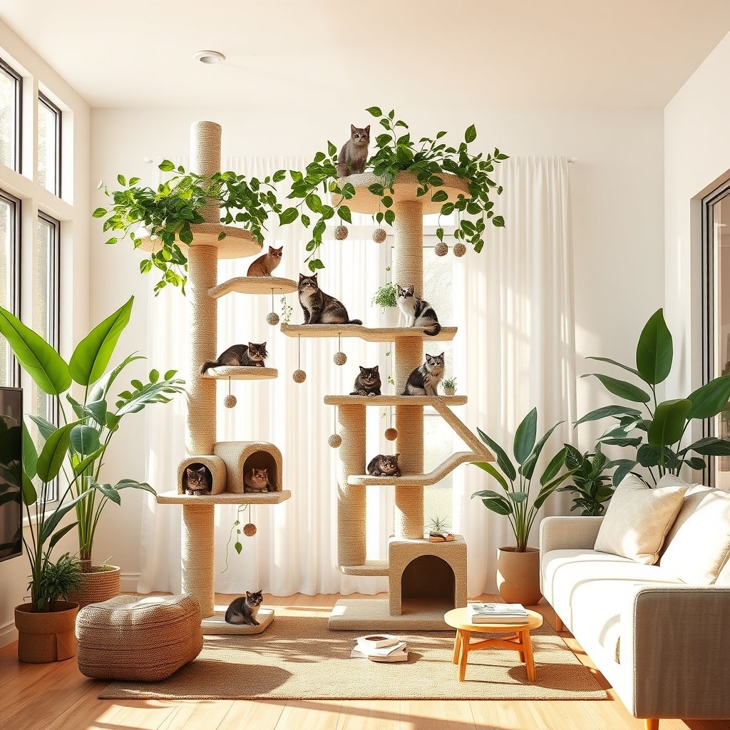 cat tree product view