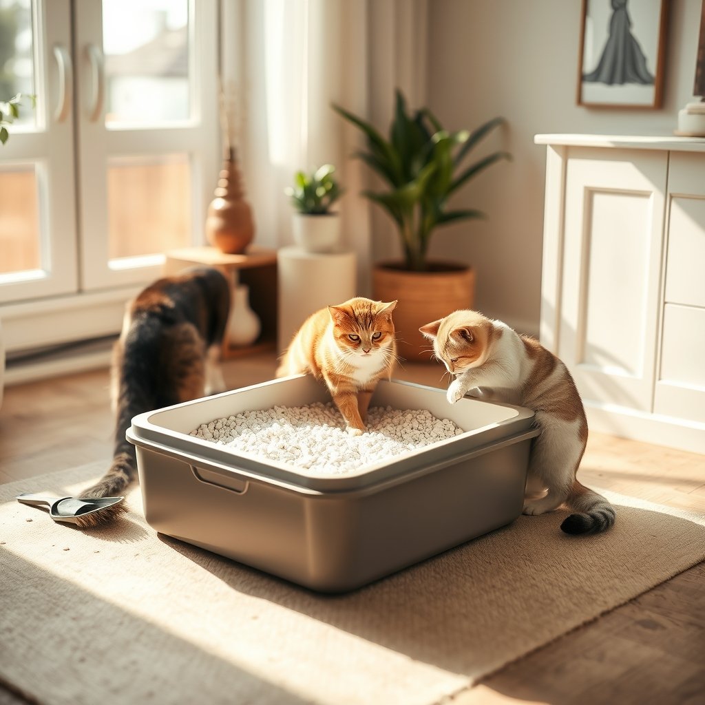 clumping litter product view