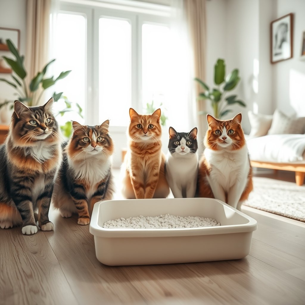 clumping litter product view