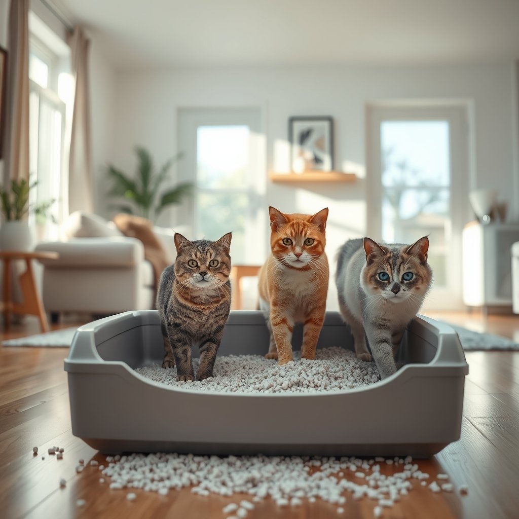 clumping litter product view