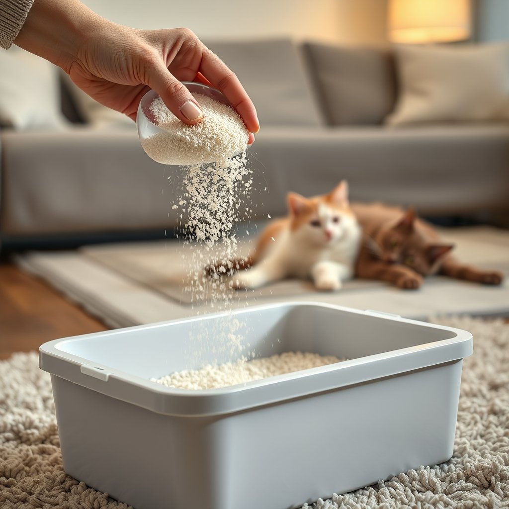 lightweight litter in action