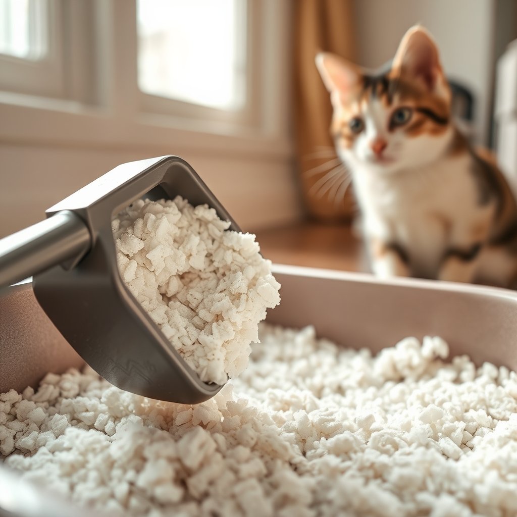 antibacterial litter in action